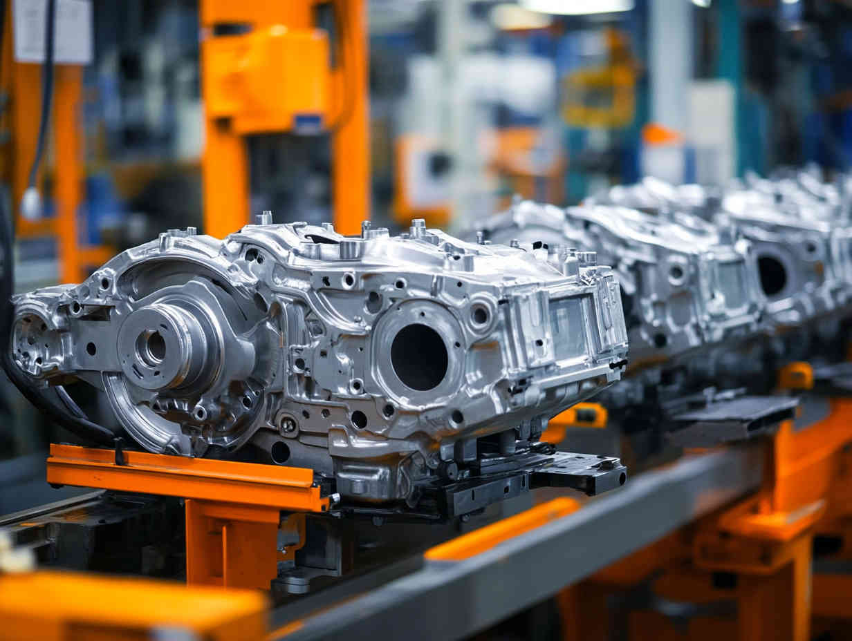 Die casting machines in automotive manufacturing