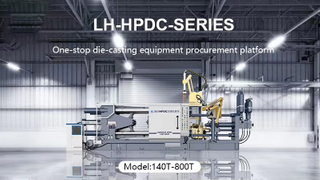 LH-HPDC-1100T Cold Chamber Aluminum Zinc Horizontal Die Casting Machine 