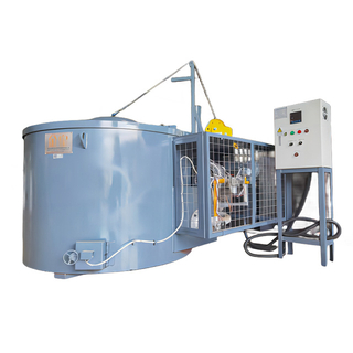 LH-Aluminum Alloy Crucible Melting And Insulation Furnace And Automatic Feeding Machine