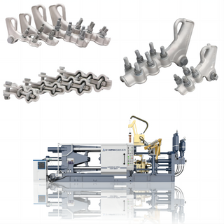 LH NLL Series Overhead Power Line Aluminum Alloy Bolt Tension Clamp Mold And Production Line Customization