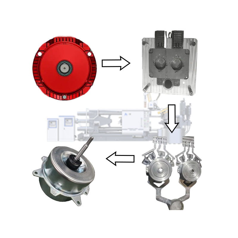 Custom Die Casting Machine for Aluminium Alloy Motor