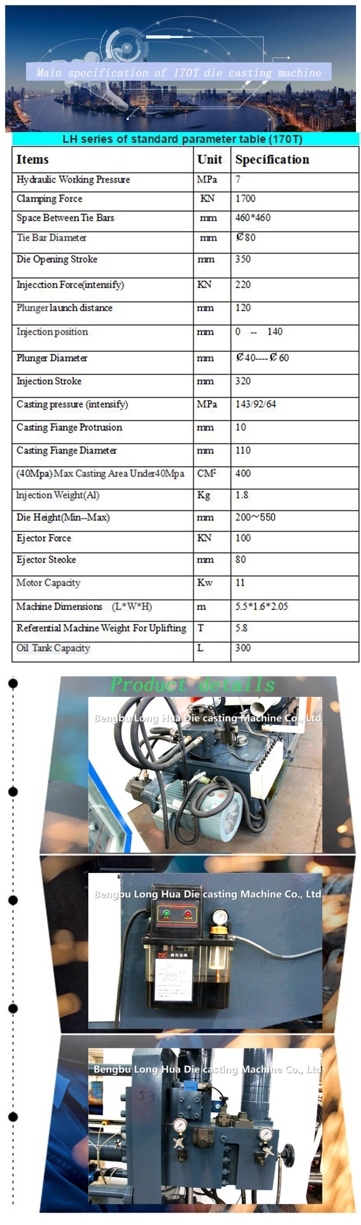 Cold Chamber Die Casting Sand Making and Molding Machine